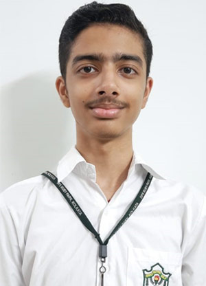 Achintya Chowdhury of class-X