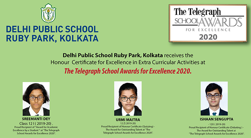 TELEGRAPH SCHOOL AWARD 2020