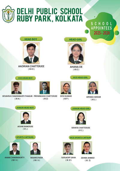 SCHOOL Appointees 2025-26