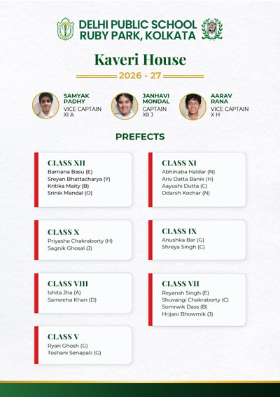 House Prefect 2026-27